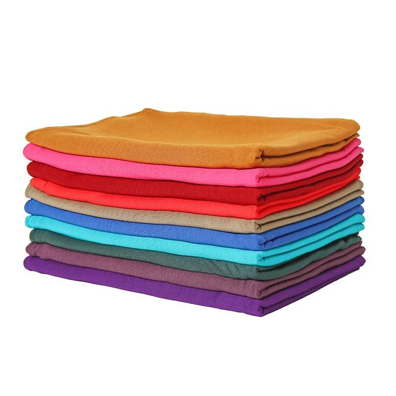 New monochrome large size mercerized cotton women's scarf, high quality Modal high quality long scarf headscarf