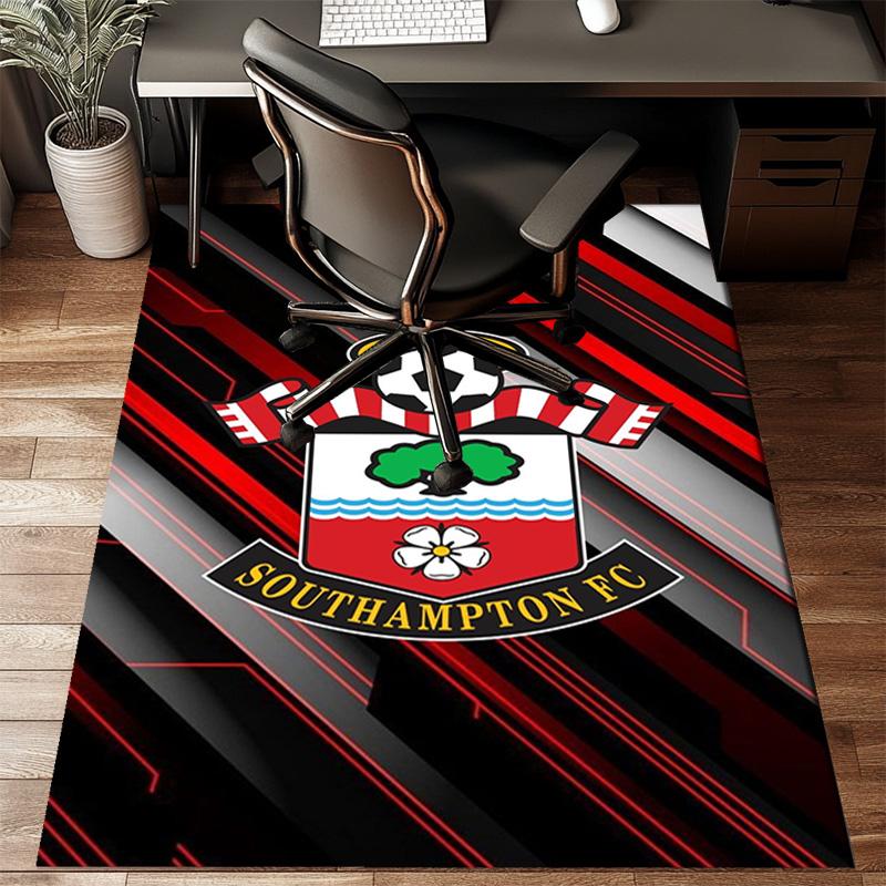 Fc Crest Design Printed Office Carpet Chair Cushion Entryway Rug, Rugs for Living Room, Bedroom Christmas gifts