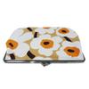 Marimekko Mini Unikko Puolikas Kukkaro Pouch (Caramel, Cream, and Warm Orange) - Women's AccessoryCosmetic Pouch