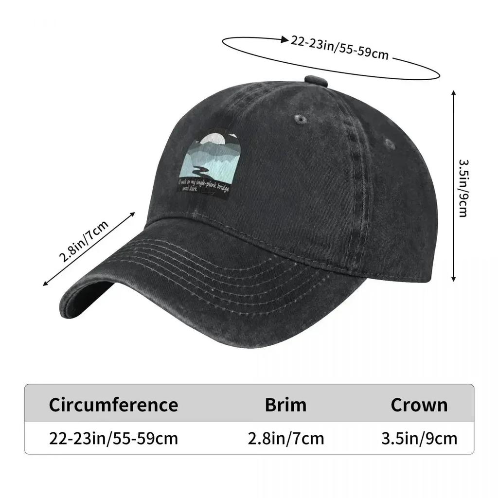 Single-plank bridge - Wei Wuxian- the Untamed Baseball Cap Christmas Hat party Hat Anime Fishing cap Hats Man Women's