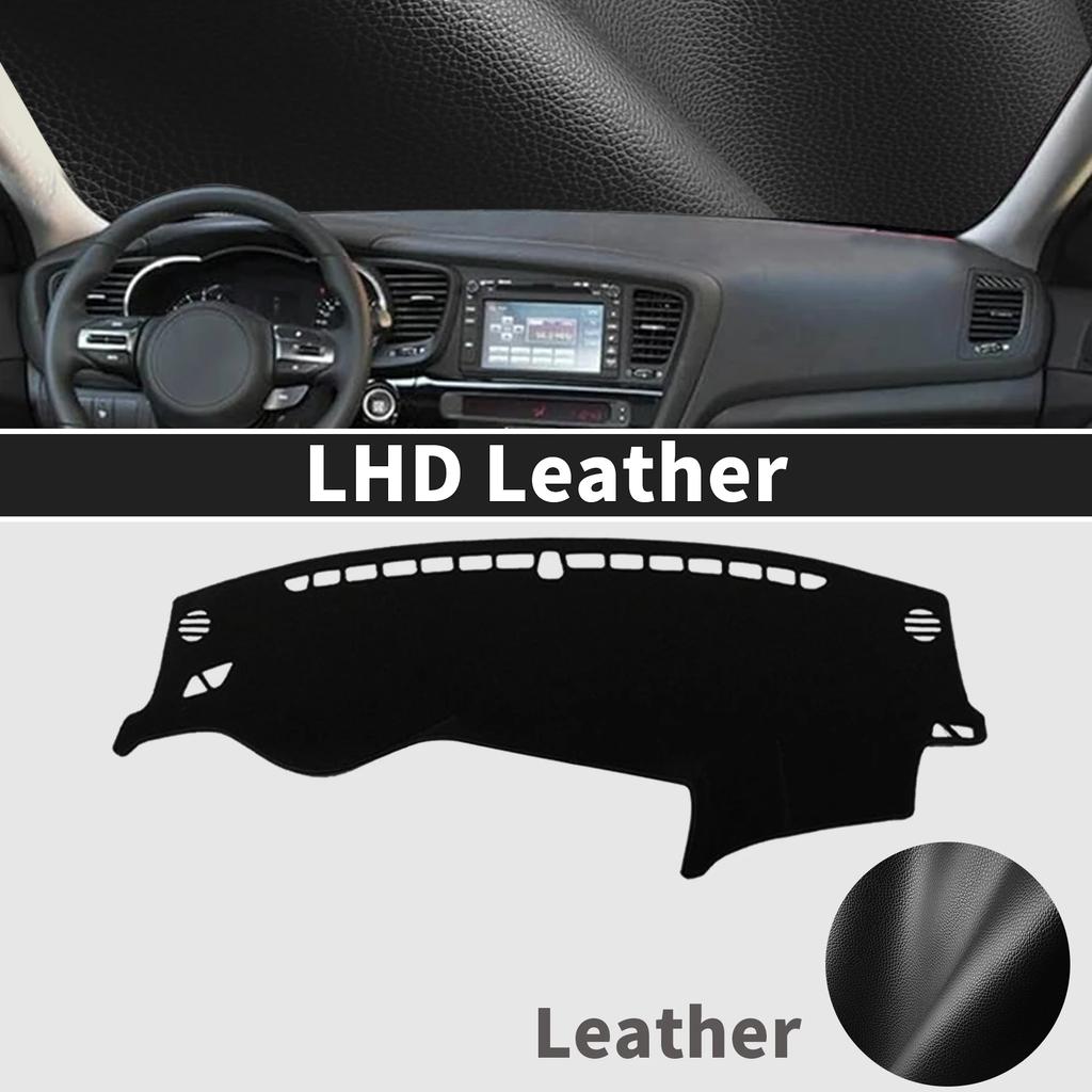 Pour KIA K5 Optima 2010-2014 2015, housse de tableau de bord de voiture sur mesure, pare-soleil, tapis antidérapant, protection de tableau de bord,