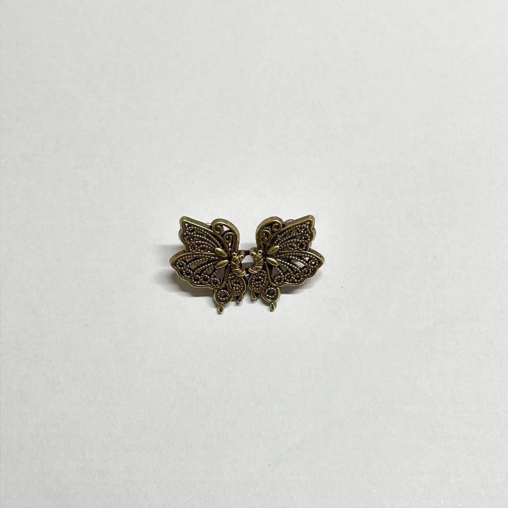 Adjustable Pants Waist Buckle Butterfly Waist Buckle Non Nailing Non Stitching Loose Waist Circumference Elastic Button Needle