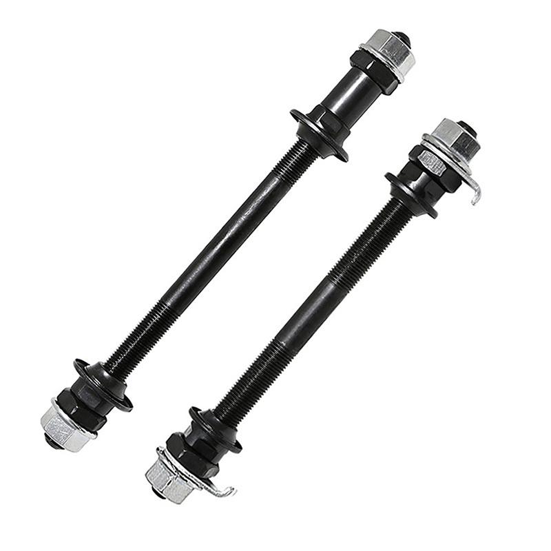 1Pc 150/180Mm Bike Front Rear Wheel Hub Axles Metal Bicycle Solid Spindle Shift Shaft Lever Cycling Replacement Accessories