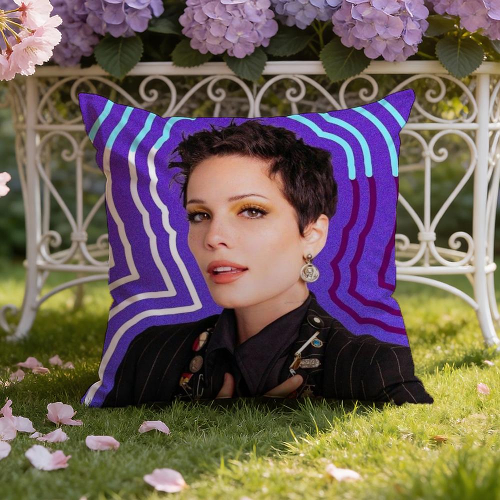 Singer H-Halsey Cushion Cover Home & Car Dual-Scene Pillow Cover: Reversible for Premium Comfort