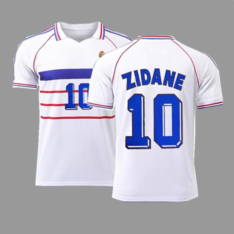 Frankreich Argentinien Deutschland Brasilien Nationalmannschaft Retro Trikot Fußballtrikot Klassisch Nostalgische Replik Thailändisches Trikot