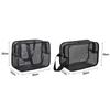 Quick Dry Easily Carry Bathroom Carry Tote Tote Bag Storage Bag Mesh Shower Quick Dry Shower Mesh Shower Bag Big Pockets