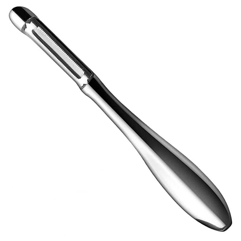 

Pro Y / I Shaped 304 Stainless Steel Peeler for Fruit & Vegetable with Ergonomic Handle & Sharp Blade - Kitchen Gadgets