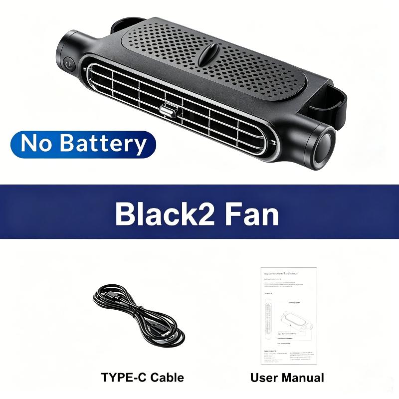 Portable Car Seat Cooling Fan Car Rear Backrest Electric Fan Usb Power Supply Fan Air Conditioner Car Interior Accessories A3