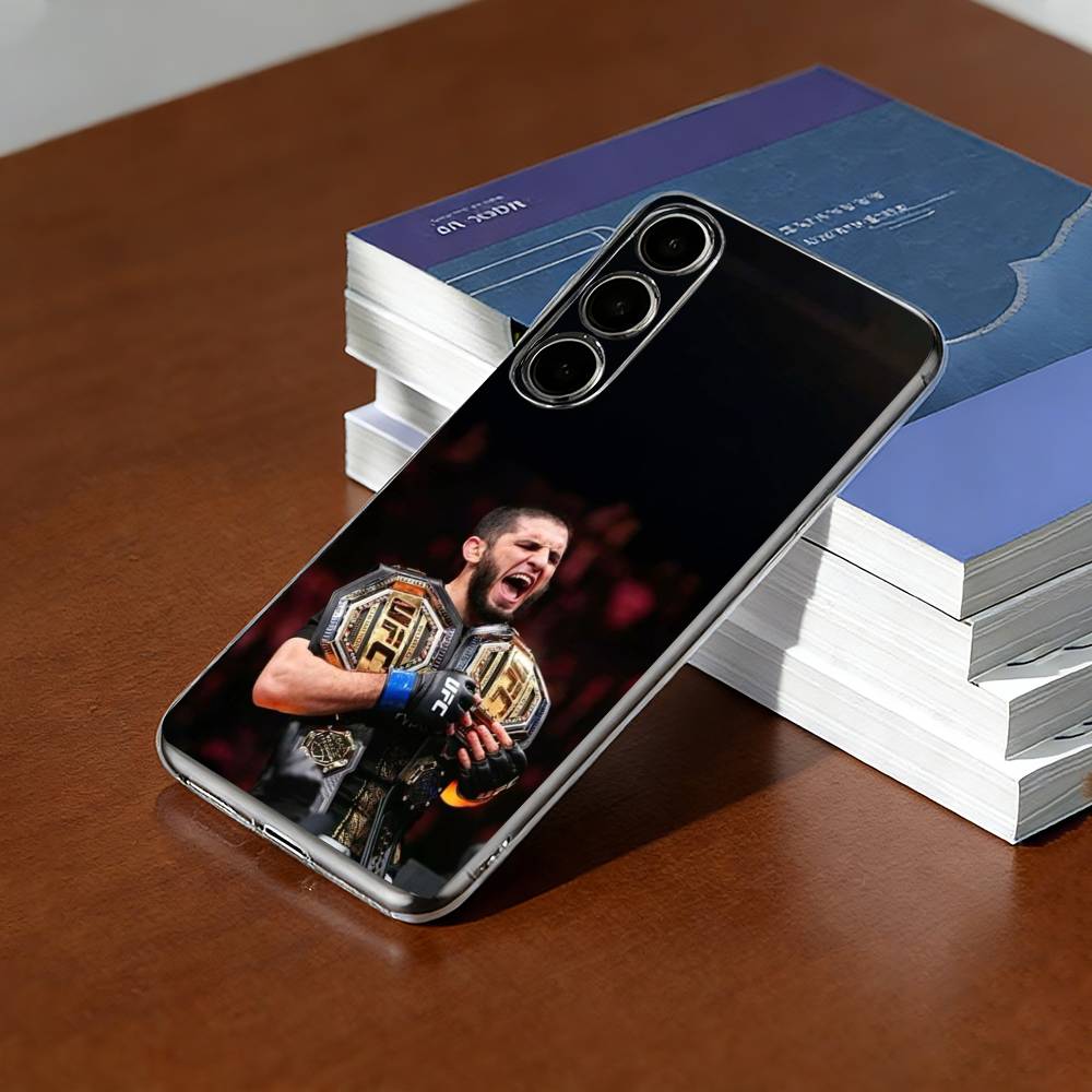 P4P Islam Makhachev-m Phone Case Transparent Silicone Soft For SamsungA10,12,20,21S,30,31,40,50,51,52,70,71