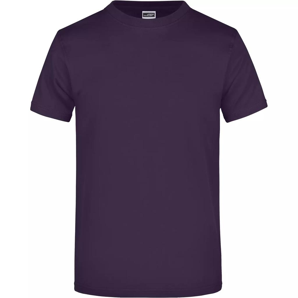 James and Nicholson Unisex Adult Heavyweight Crew Neck T-Shirt