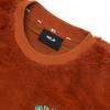 MLB Embroidered Frowning Bear Crewneck Sweatshirt Unisex Sweatshirt 3AMTE0126-43BRS