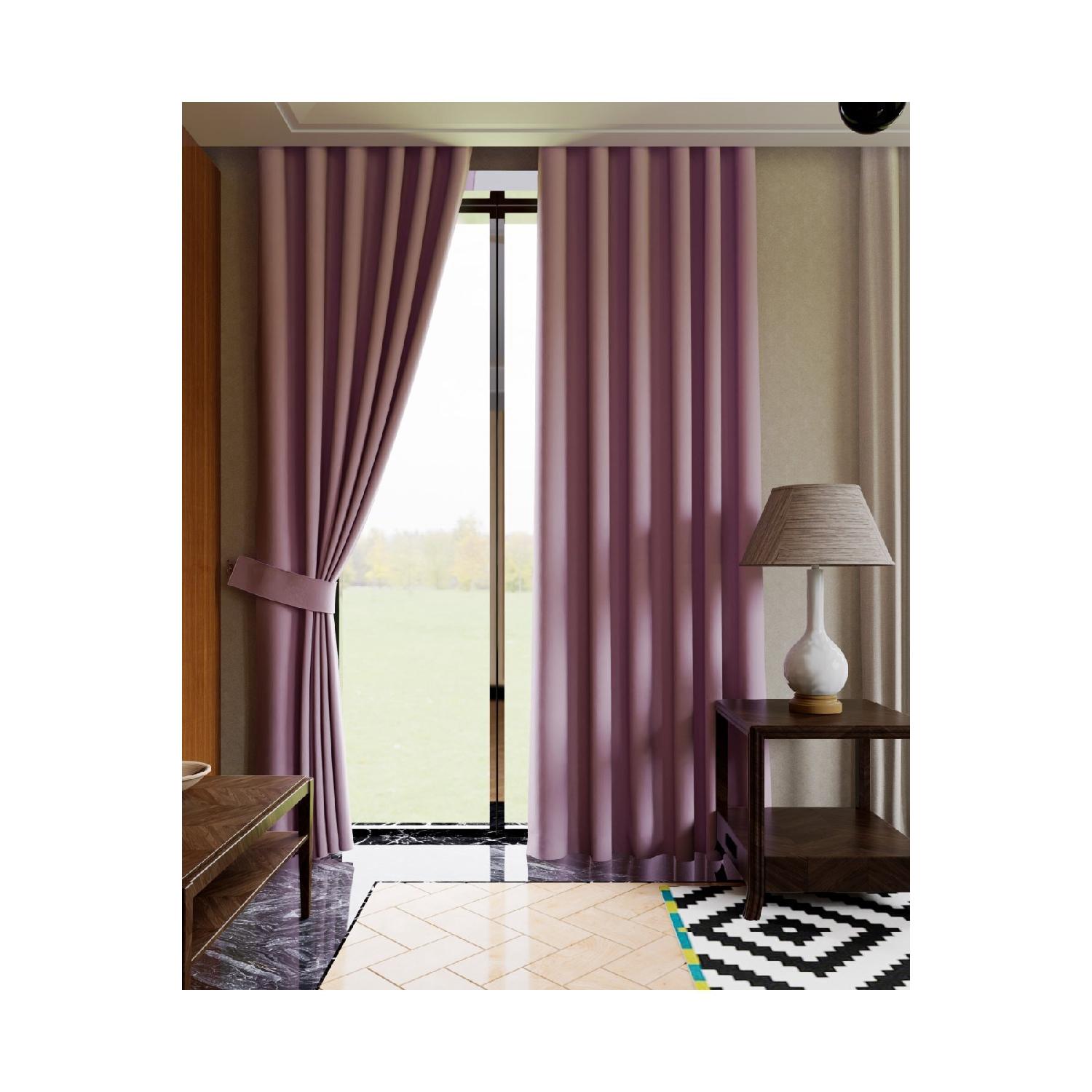 

Занавес с розовым напитком Darkem 100 x 250