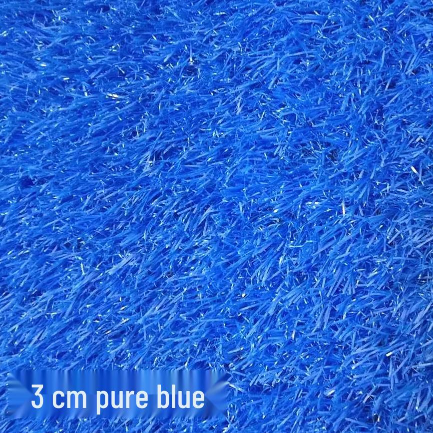 Kolorowy Sztuczny Trawnik Matowy - Czerwony, Niebieski, Fioletowy, Żółty do Dekoracji Zewnętrznej