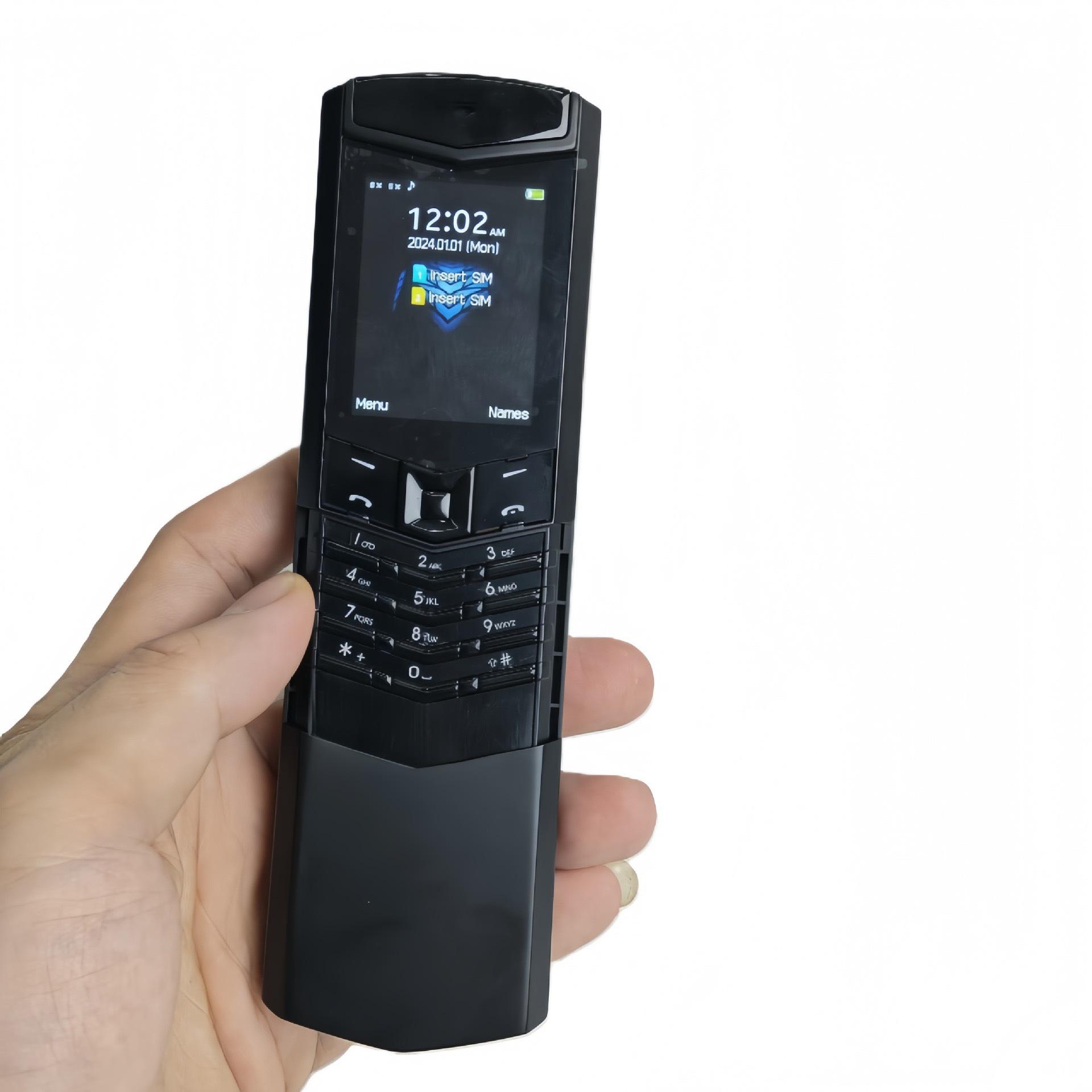 

V888pro Elderly-Friendly Mini GSM Phone with 2G Function Keys for Backup and Cross-Border Use Gold [Foreign Version]
