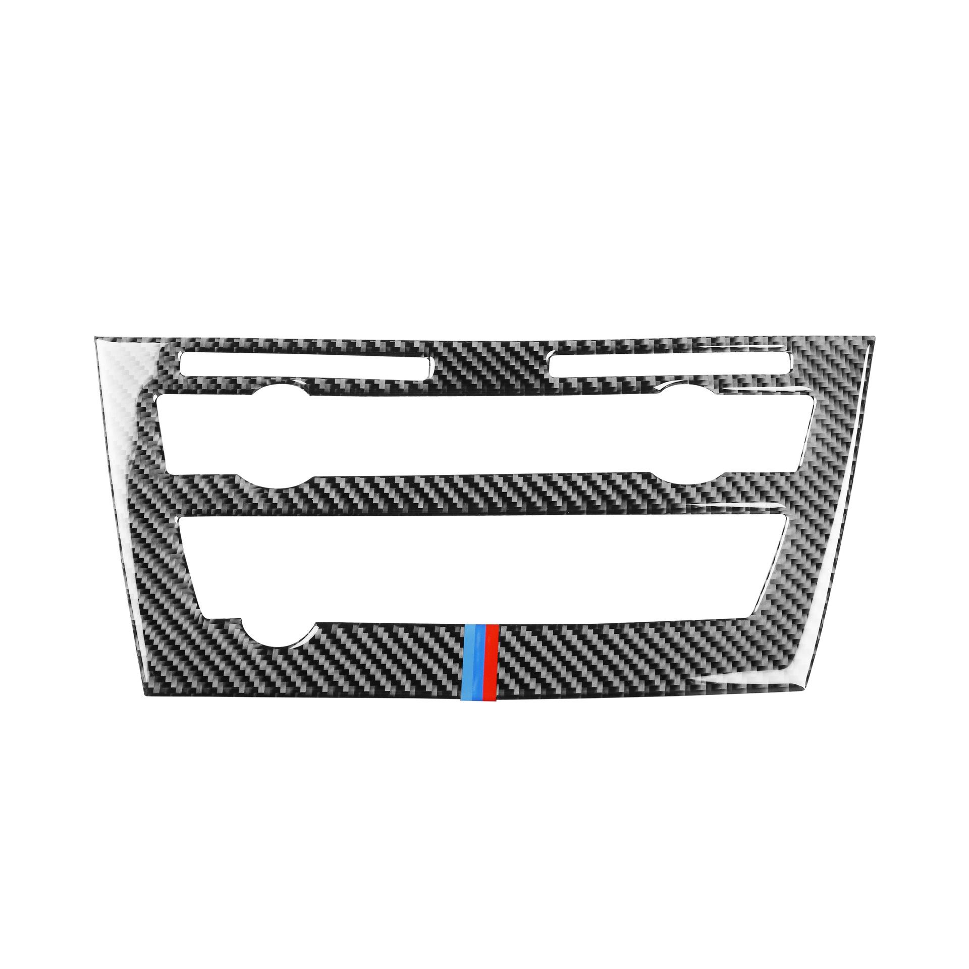 

BMW X5/X6 F15/F16 Carbon Fiber Center Control CD Panel Interior Sticker 327x149 mm