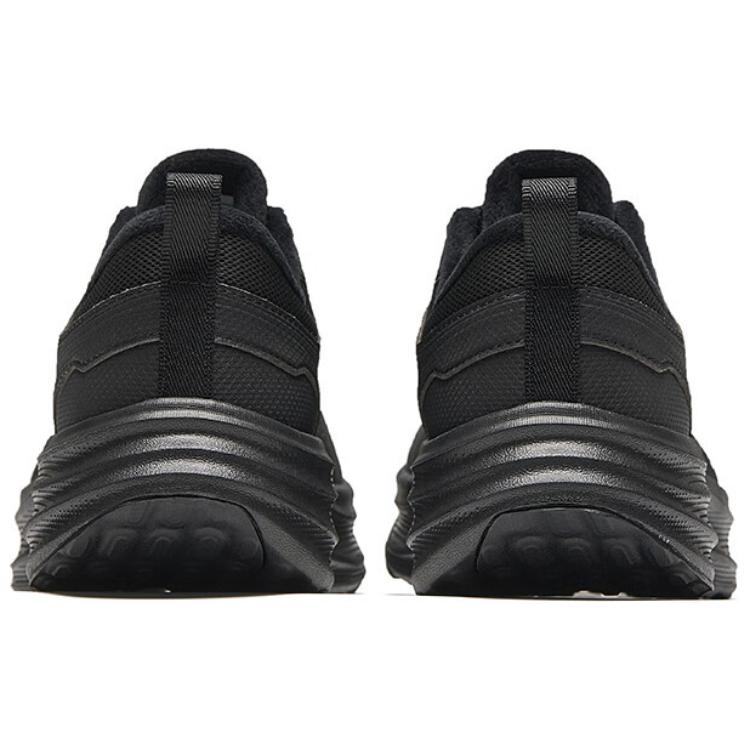 Anta Léger Nuage Confortable Polyvalent Antidérapant Résistant à l'usure Chaussures de course décontractées basses Homme basket Noir 112445506-17