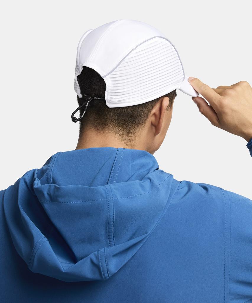 Nike Dri-Fit Adv Fly Unstructured Aerobill Aeroadapt Cap - White:Anthracite:Black / Fj0736-100