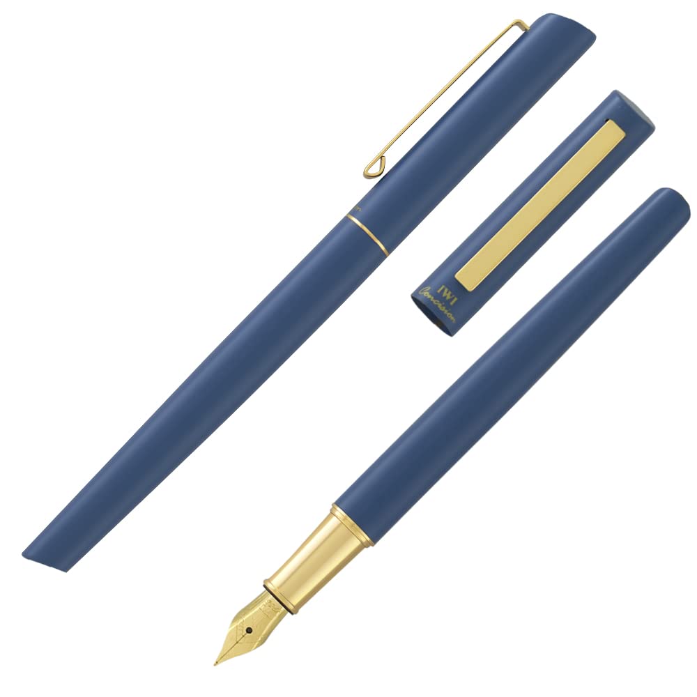

IWI Fountain Pen Fine Nib Concision Color Ocean Blue 7S020-51G-FP