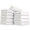 Towel Laboratory Face Light Fast JapanTechnology [Air Softness] #027 Towels, Gray, 10-Pack, Fluffy, Soft, Medium-Weight, Volume, Lightweight, No-Twist