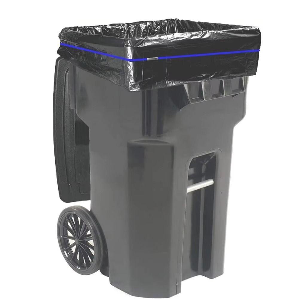 3Pcs Colorful Garbage Can Bands Durable Rubber Bands Universal Fit Trash Bag Holder  Household