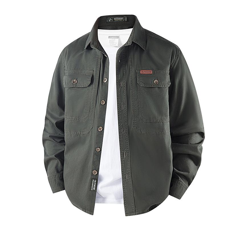 Herren Sommer Schnelltrocknend Kurzarm Übergröße Locker Arbeitskleidung Hemd 102