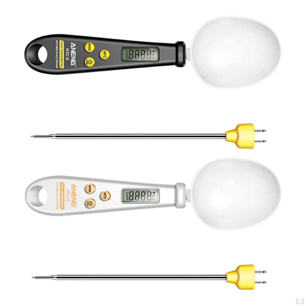 Accurate Electric Digital Spoon Scale Food Thermometer for Spice Cookware