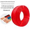 Zhujiang National Standard Flame Retardant Stranded Copper Core Electrical Wire for Household Use (1, 1.5, 2.5, 4, 6 Sq Mm)