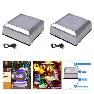 Und stilvolle Ful Lighting LED-Lichtbasis D Glaskunst