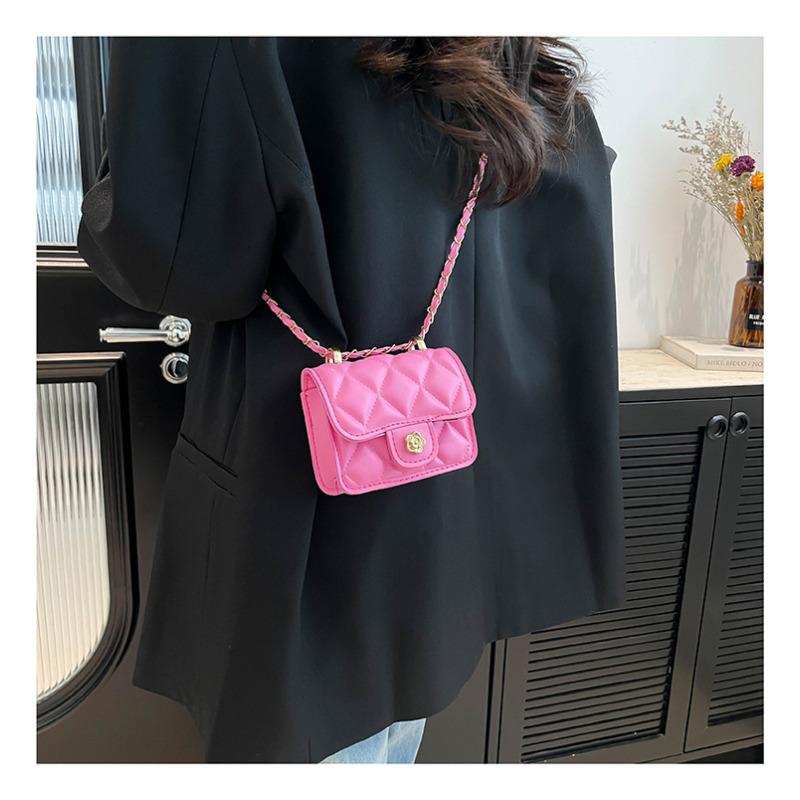 Nuovo Arrivo Mini Borsa a Catena in Ecopelle Piccola Borsa Quadrata da Donna