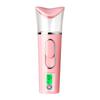 Facial Steamer, Handheld Mist, 38ml Large Capacity Tank, Skincare, Pore Care, Moisturizing, Dryness Prevention, Compact, USB Rechargeable, Pink