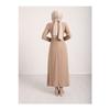 Asymmetrical Crepe Dress With Aller Front And Skirt
