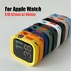Bumper Soft Silicone Case For Apple Watch 10 9 8 7 6 SE 5 Anti-drop Matte Cover For Iwatch 49mm 41mm 42mm 46mm 40mm 44mm 45 Mm