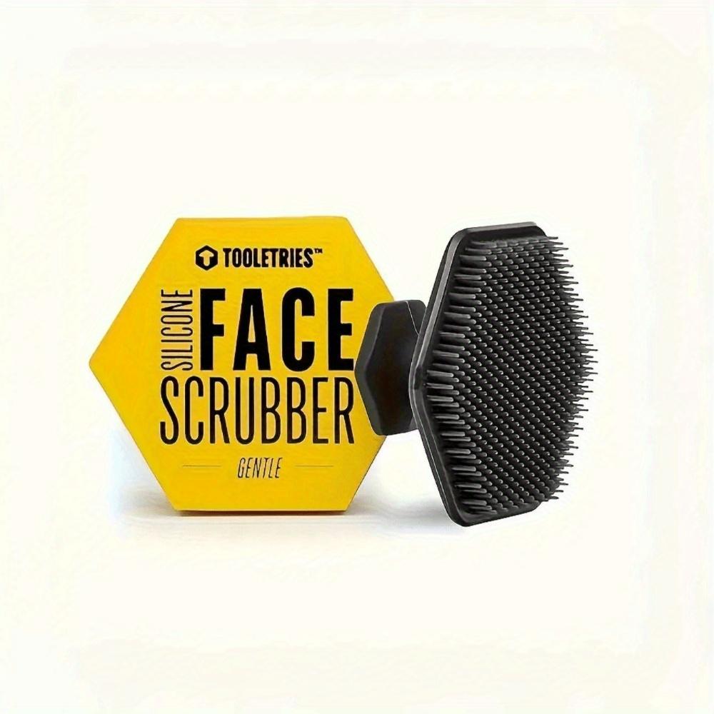 1 Stück Weiche Silikon Gesichtsreinigungsbürste - Sanftes Peeling Gesichtsreinigungs-Pad und Weicher Massager - Unparfümiert, Herren Badezimmer- und Duschartikel Zuhause