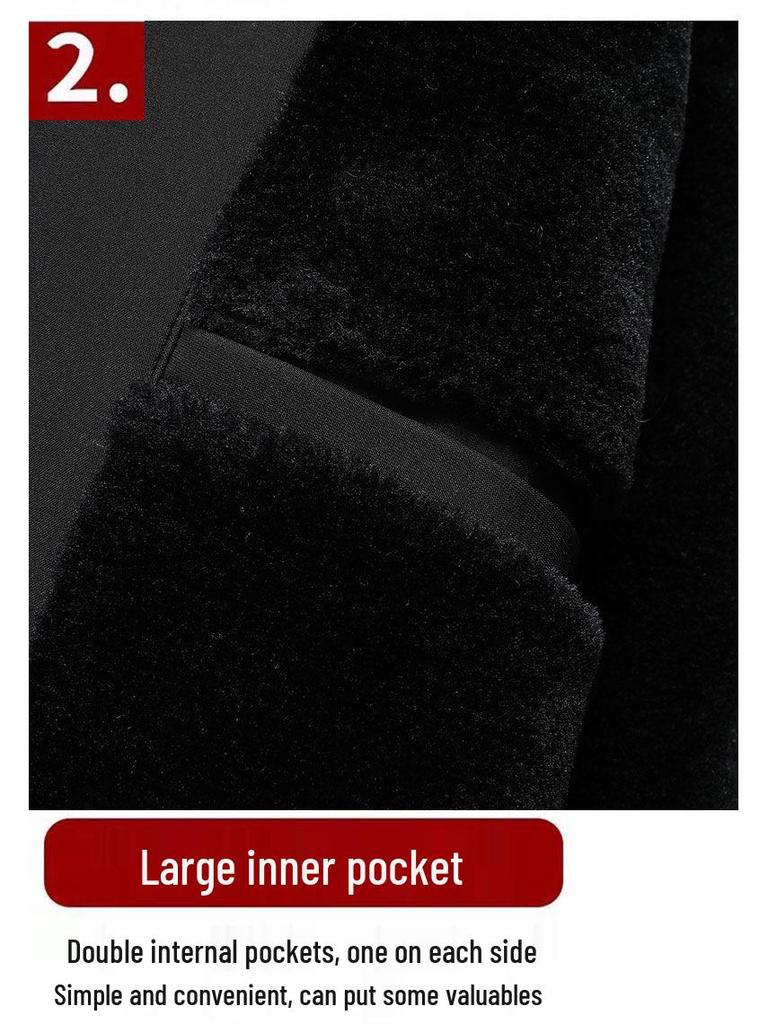 Men's Winter Down Cotton Jacket: Warm Business Coat for Middle-Aged & Elderly (Ages 50-60)