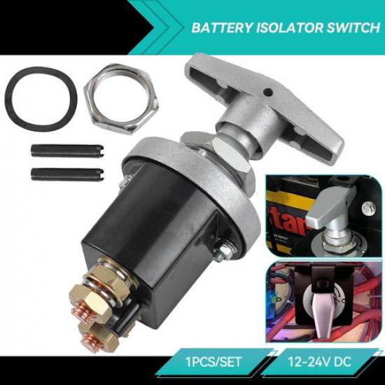 12В 24В Выключатель массы аккумулятора Отключение Изолятор Отключение питания Лодка Морской RV Автомобиль