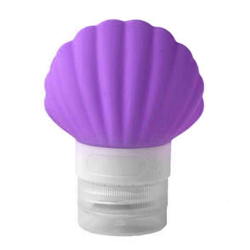 

Бутылочка 40/90 мл Силиконовые Косметические Бутылочки для Шампуня Мягкие Портативные Кончас Флакон Точечная Бутылочка для Путешествий 40ml фиолетовый