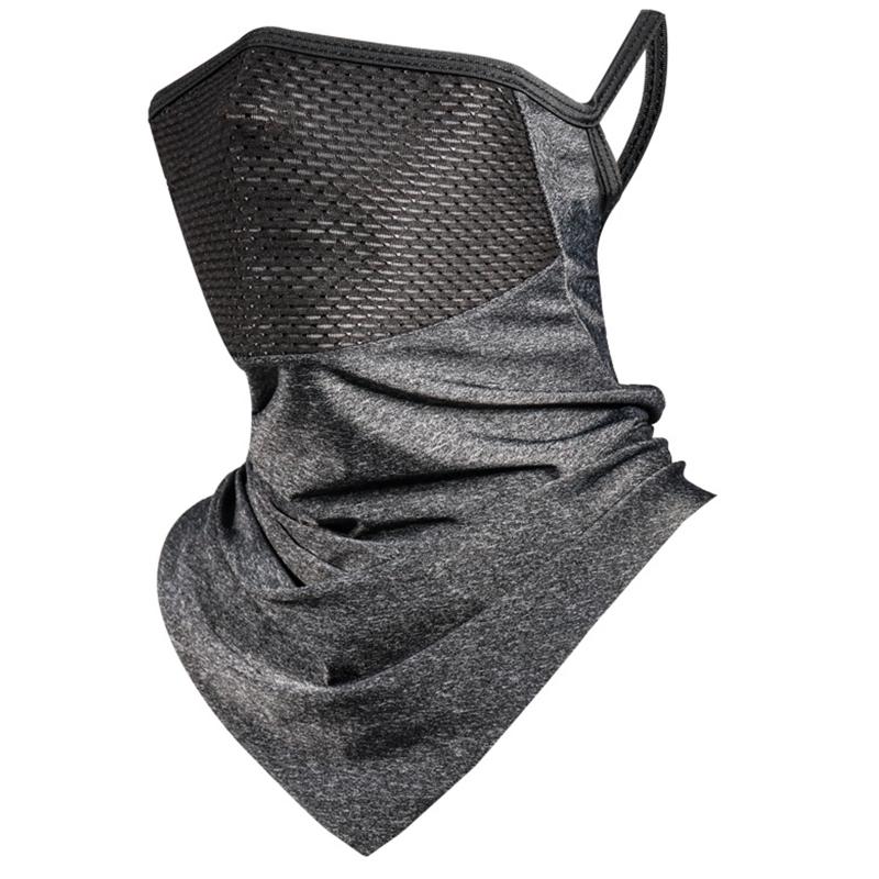 

Nylon Balaclava Scarf Ear Loops Neck Gaiter UV for Protection Bike Motorbike Bandana Cycling Face Mask Summer Sunproof