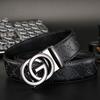 Business Men Belt Casual Fashion Luxury Designer Famous Brand Automatic G Buckle Women Belts Leather Belt for Men Male Jeans
