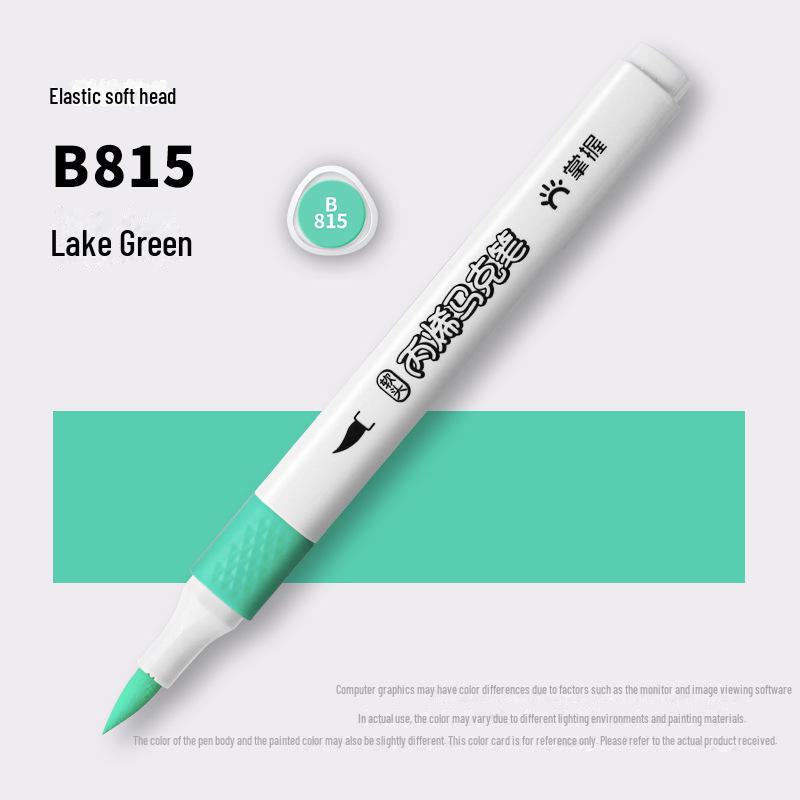 Student Acrylic Marker with Soft Tip, Non-Transparent, Stackable, Choose Complementary Colors