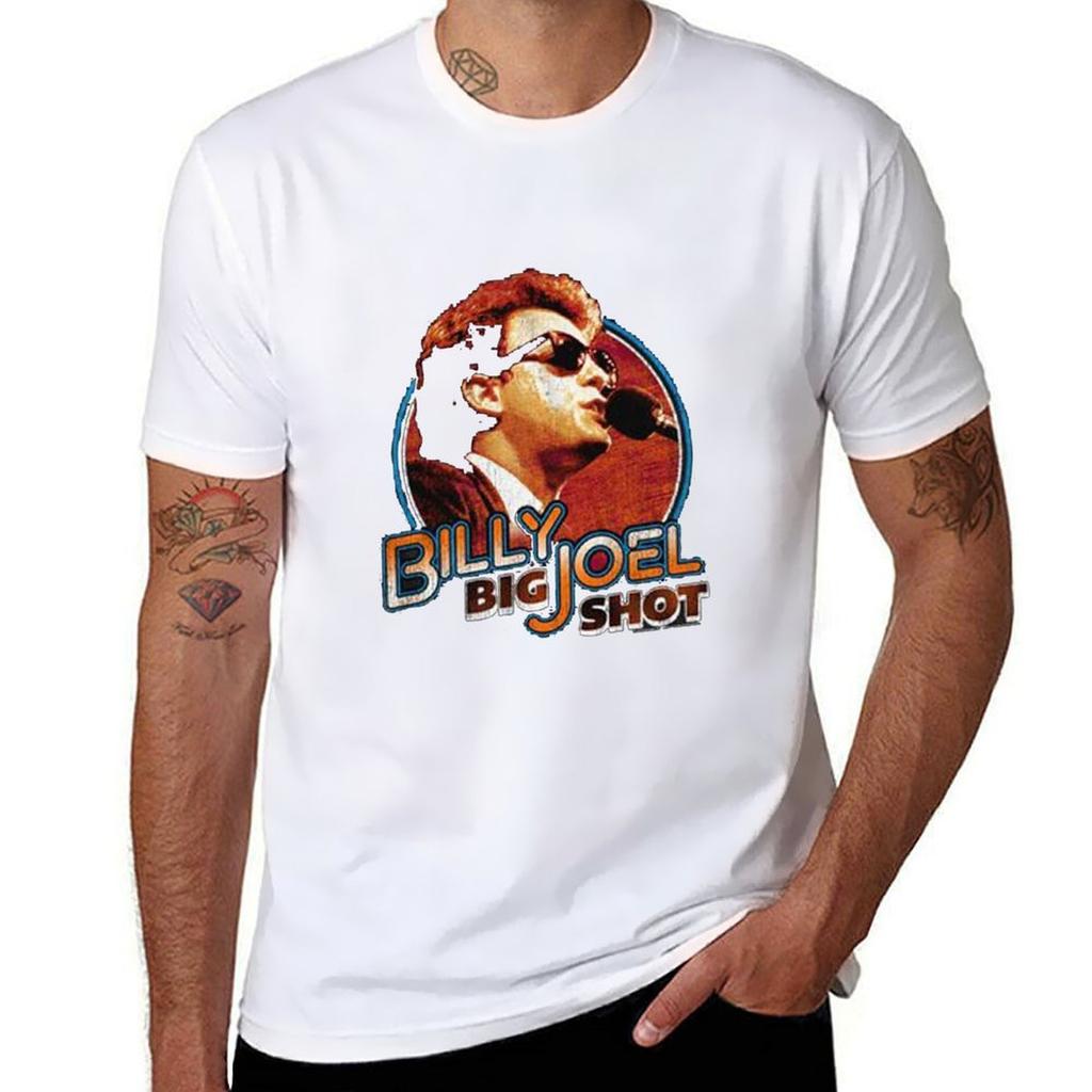most popular musicjoellong sleeve joelfunny joelstuff joelmaskes joel TShirt High Elasticity Sports Tee Shirt