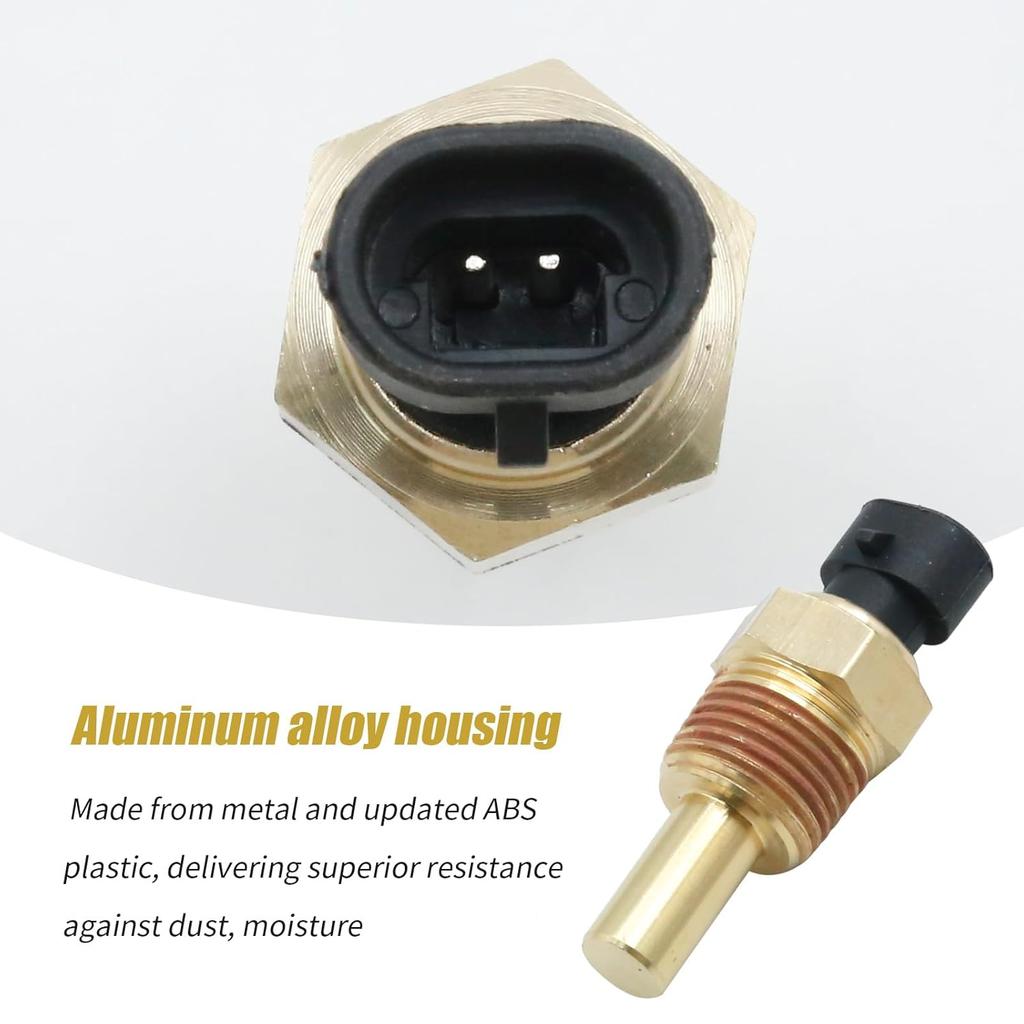 Differential Oil Temperature Sensor 5055401 Connector Pigtail Plug Replacement for Peterbilt 379 Kenworth T660 T800 T600A 1987-2007 (1)