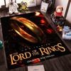 The Lord of the Rings patterned flannel non-slip rug, perfect for rooms, living rooms, home decor, and gifts