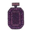 Diamond-Embellished Perfume Bottle Clutch - Elegant Evening Handbag for Women