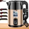 Durable 304 Stainless Steel Electric Kettle: Thickened Insulation, Fast Boil, Auto Power-Off, Large Capacity, Constant Temperature