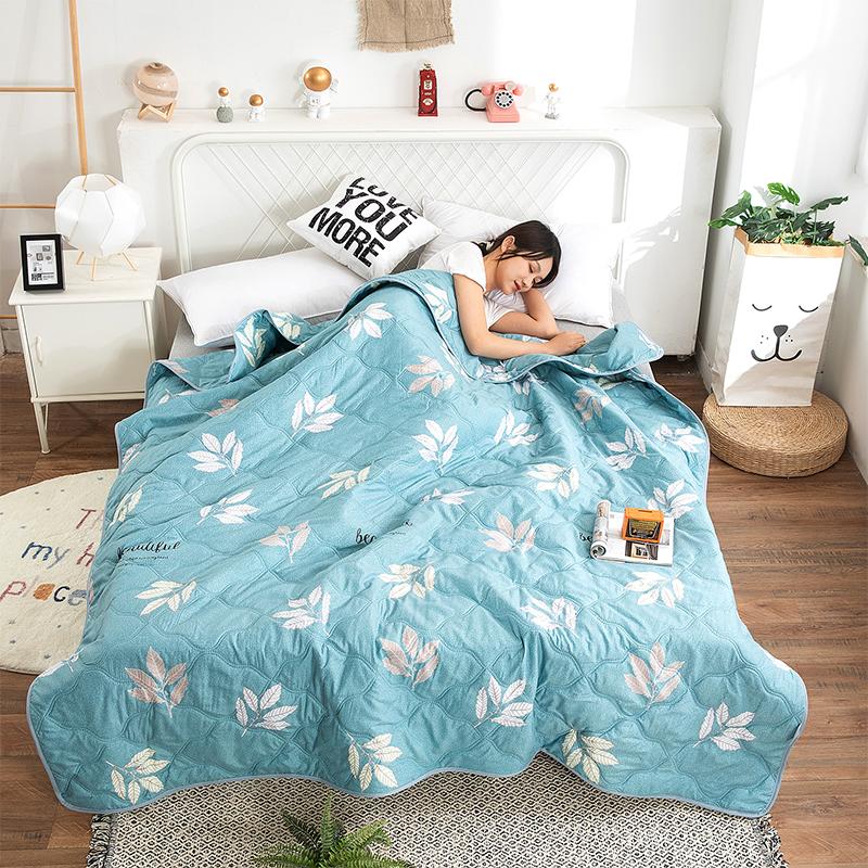 Cute Rubber Duck Summer Quilt Cartoon Ducks Gifts Bedspread Thin Comforter All-Season Quilted Air Conditioner Quilts For Bedroom