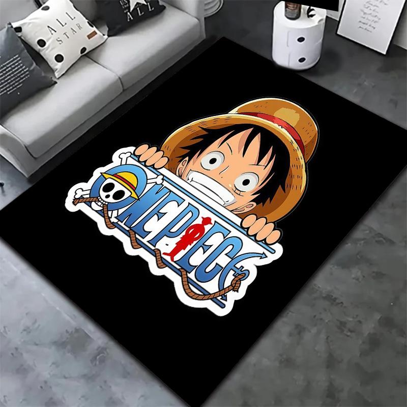 One Piece Monkey D Luffy Carpet Rug For Living Room Bedroom Home Sofa Decoration,kids Play Nonslip Floor Mat