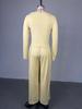 European & American Women's 2025 Summer Casual Long Cardigan & High-waisted Trousers Set.