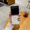 Luxury Hard Magsafe Slim Case Transparent for Samsung Galaxy Z Flip 6 5 4 3 5G Shockproof  Magnetic Phone Cases Cover