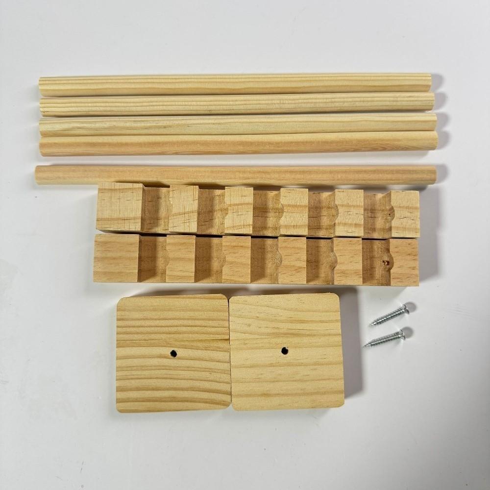 Verstellbare Höhe Kaninchen Übungshindernis Holz Kaninchen Sprungtraining Kaninchen Sprungstange Interaktiv