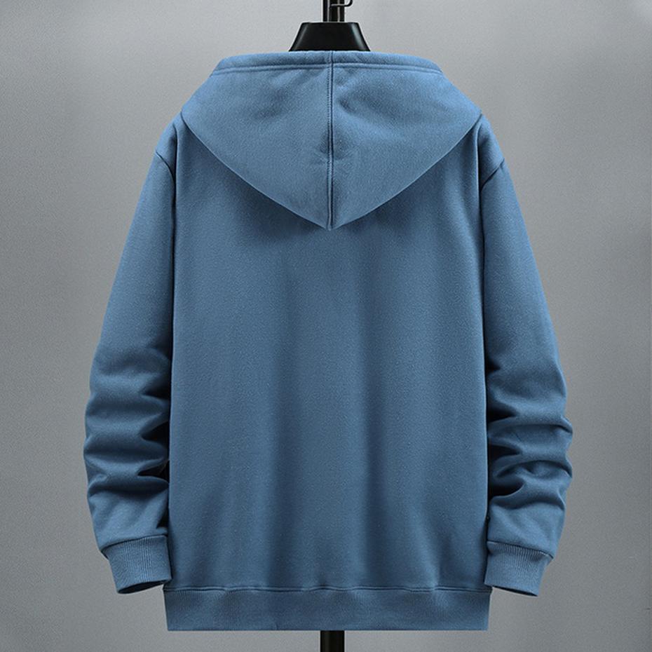 Hanorac Toamnă Iarnă Bărbați Hanorace Fleece Jachetă Culoare Solidă Hanorace cu Fermoar Cardigan